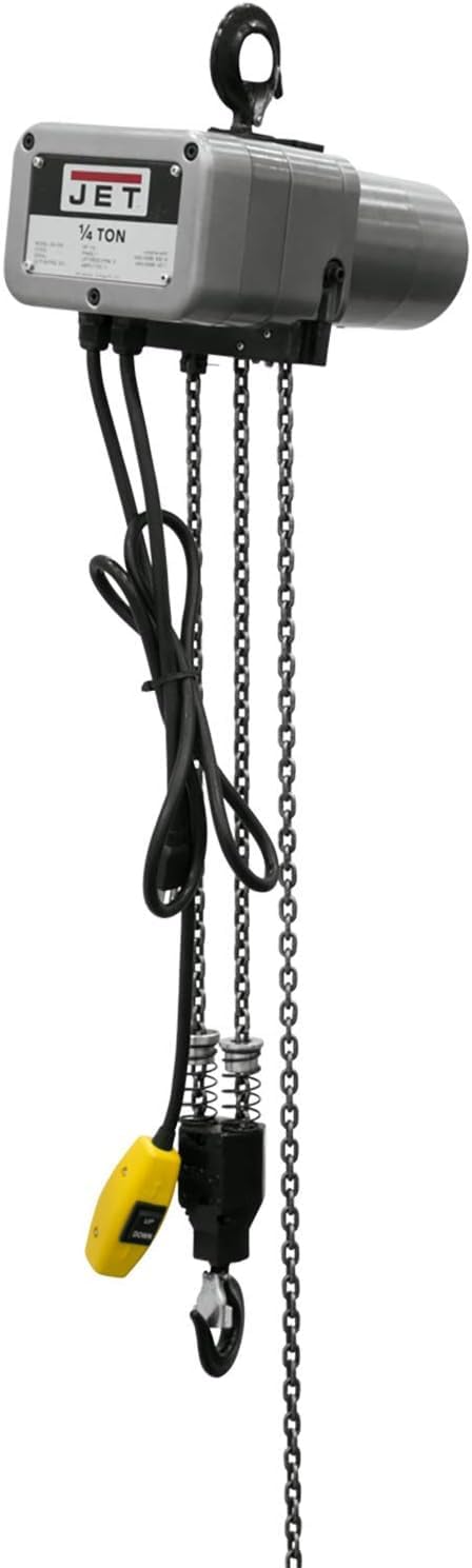 JET 1/4-Ton Electric Chain Hoist, 15' Lift, 1Ph 115V (JSH-550-15)