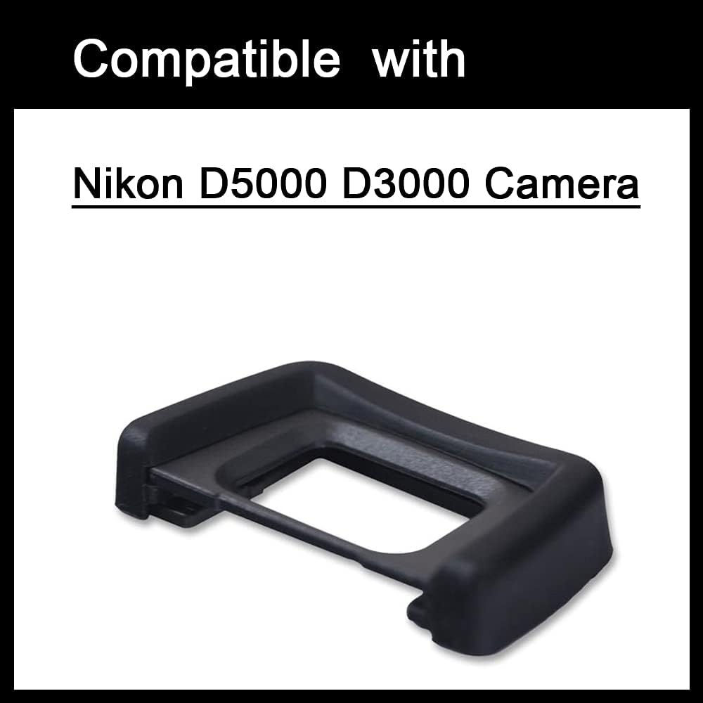 FANZR DK-24 D5000 D3000 (2 Pack) Eyecup Eyepiece Viewfinder Compatible for Nikon Camera