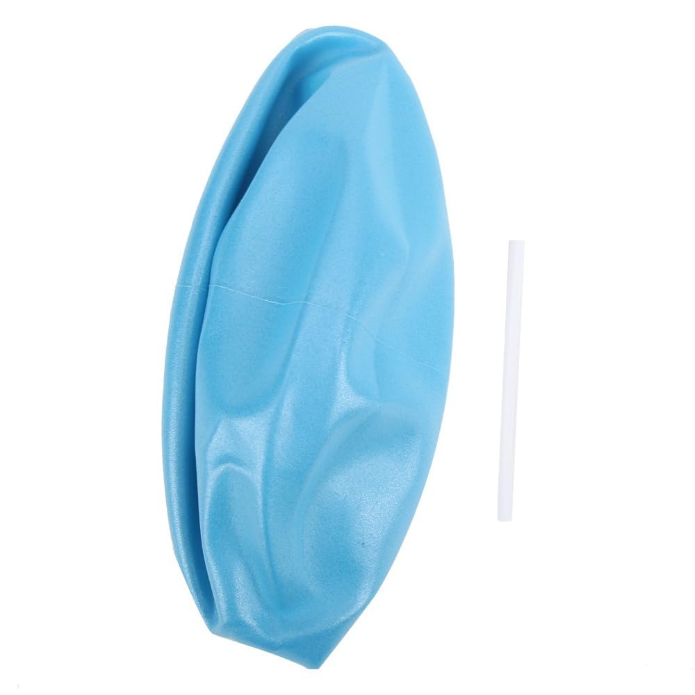 Chiffonade 25cm Non-Slip Exercise Ball for Yoga & Pilates - Small Stability Ball for Core Strength Training, Home Gym, Balance Workouts (Blue)