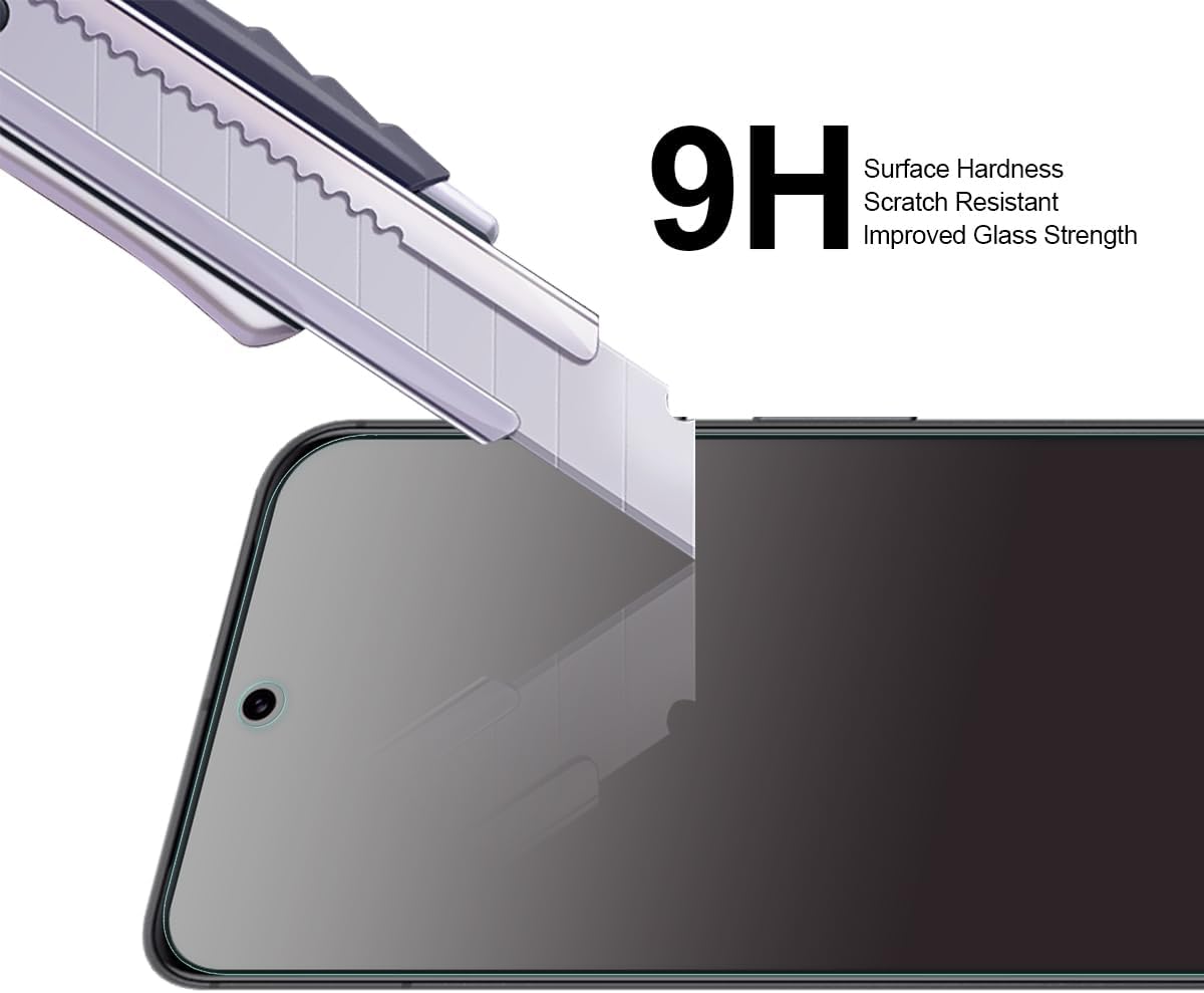 (3 Pack) 10 9 Supershieldz Designed for Google Pixel Pro/Pixel Pro Tempered Glass Screen Protector, Anti Scratch