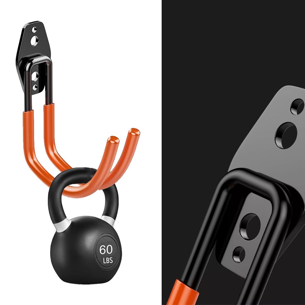CHICBI Battle Rope Wall Mount Kit, Gym Rope Holder Hanging and Storage Hook,Heavy Duty Body Weight Strength Training Bracket, Yoga Swings Ceiling Mount Anchor