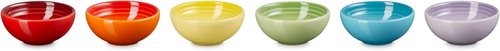 Le Creuset Set of 6 Multi-Color 2 Oz Vancouver Pinch Bowls - Perfect for Cooking & Serving
