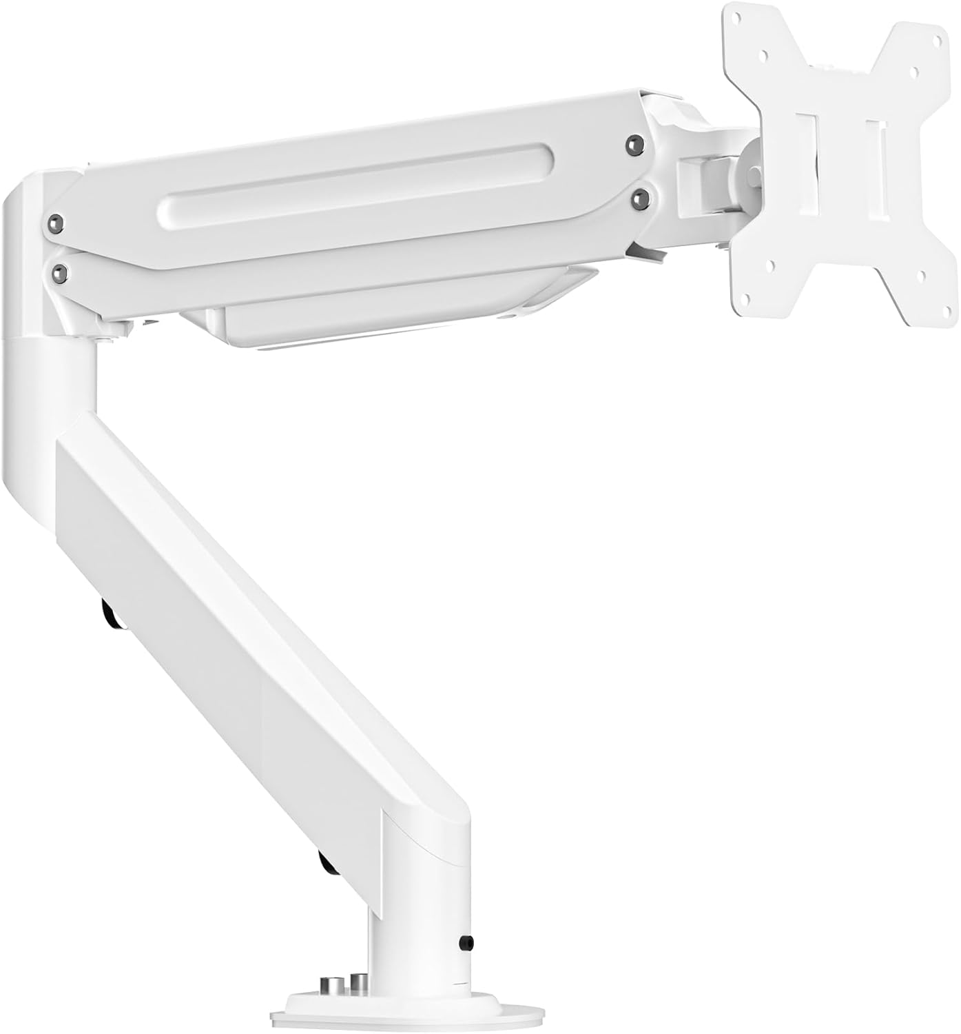 suptek 17 20 22 23 24 26 27 32 35 inch 24.25 lbs, Monitor Mount Gas Spring Monitor Arm Desk Mount Fully Adjustable Fits
