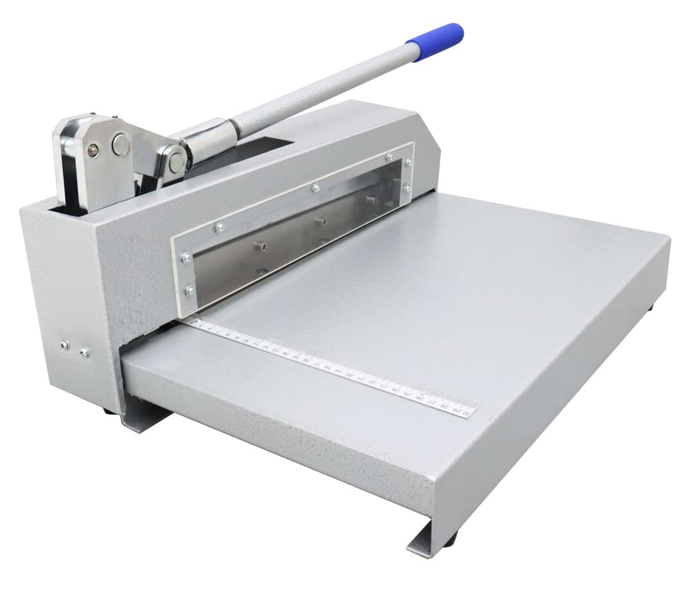 PreAsion Manual Guillotine Metal Shear Hand Plate Shear Heavy Duty Metal Steel Aluminum Copper Sheet Cutter PCB Board Polymer Plate Cutting Machine