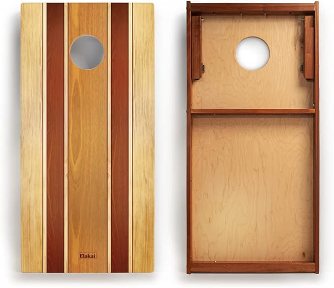 Elakai Retro Woody Series Premium Regulation Cornhole Boards 2x4