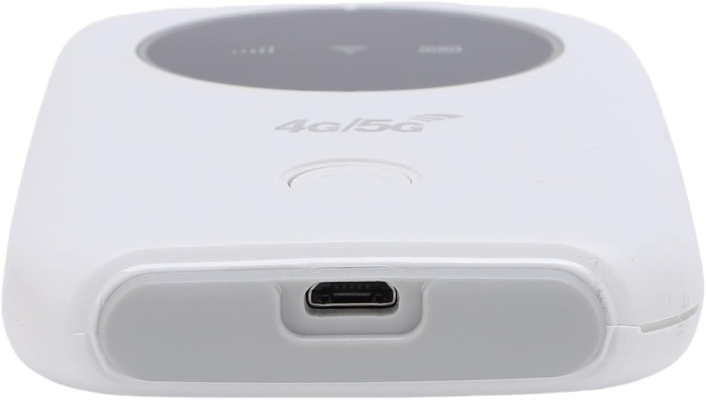 LICAEVEY 4G 5G 300Mbps 10 LTE Mobile WiFi Hotspot, High Speed Portable Router with Color LED Screen, Travel WiFi