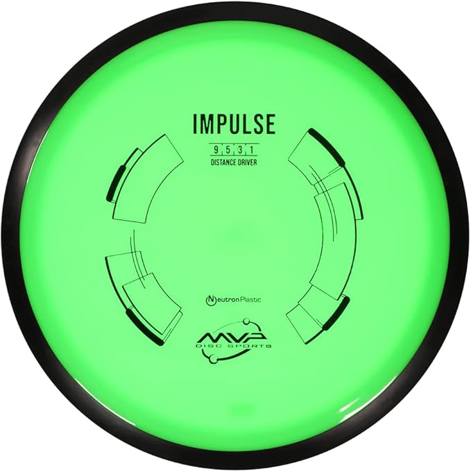 MVP Disc Sports Neutron Impulse Disc Golf Distance Driver (Colors May Vary)