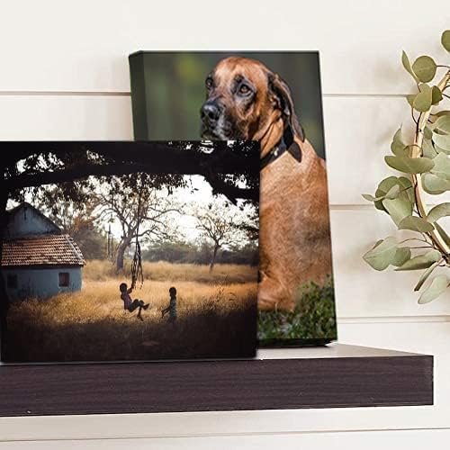 Custom Canvas Prints - Personalized Pet Photos for Framed Wall Art | 6 in x 8 in
