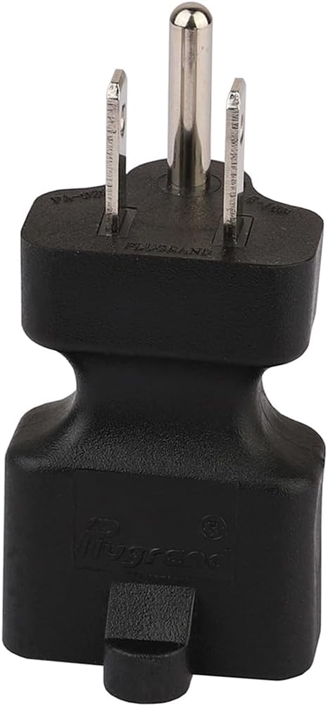 TEWOXIN 3 5-15P 5-20R/6-15R/6-20R Adapter,4-in-1 15A 20A 125V 250V PCS NEMA to Power Converter for Server Rack,EV