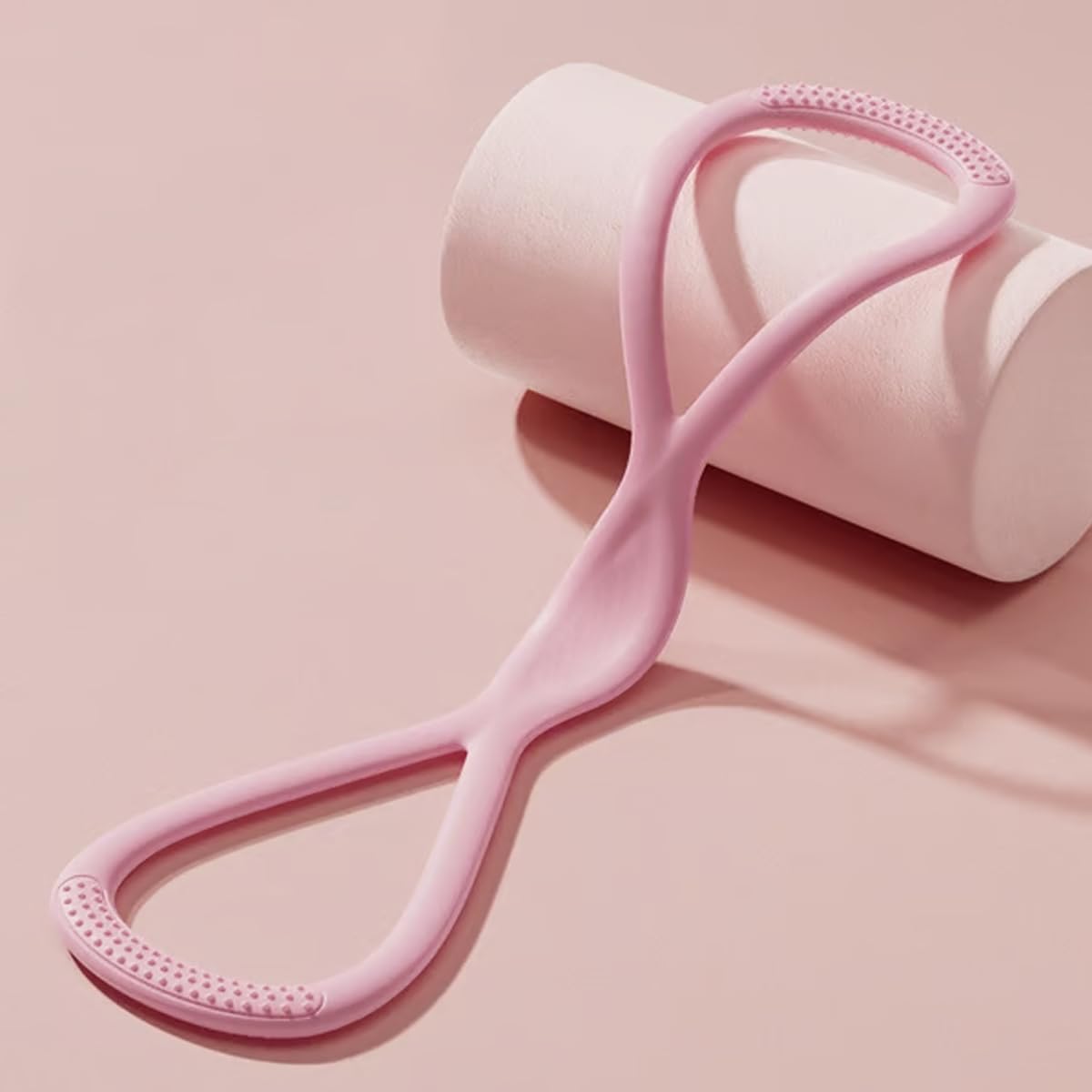 Resistance Bands, Figure 8 Exercise Bands with Handles for Women and Men, Elastic Stretch Bands for Working Out, Full Body Training, Arm, Chest, Shoulder, Yoga (15lbs+25lbs+35 lbs)