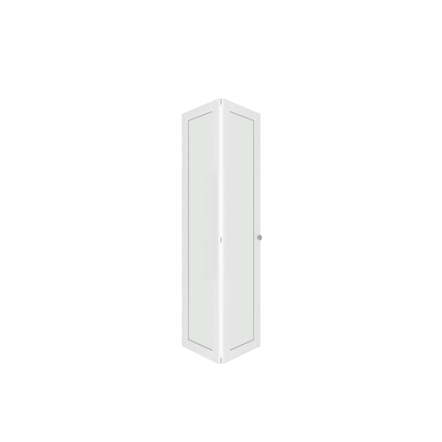 BARNER HOME Bifold Doors, Full Lite Frosted Glass Panel Closet Door, Easy Installation, Folding Doors with Hardware Kits & Handle for 36"x 80" Opening