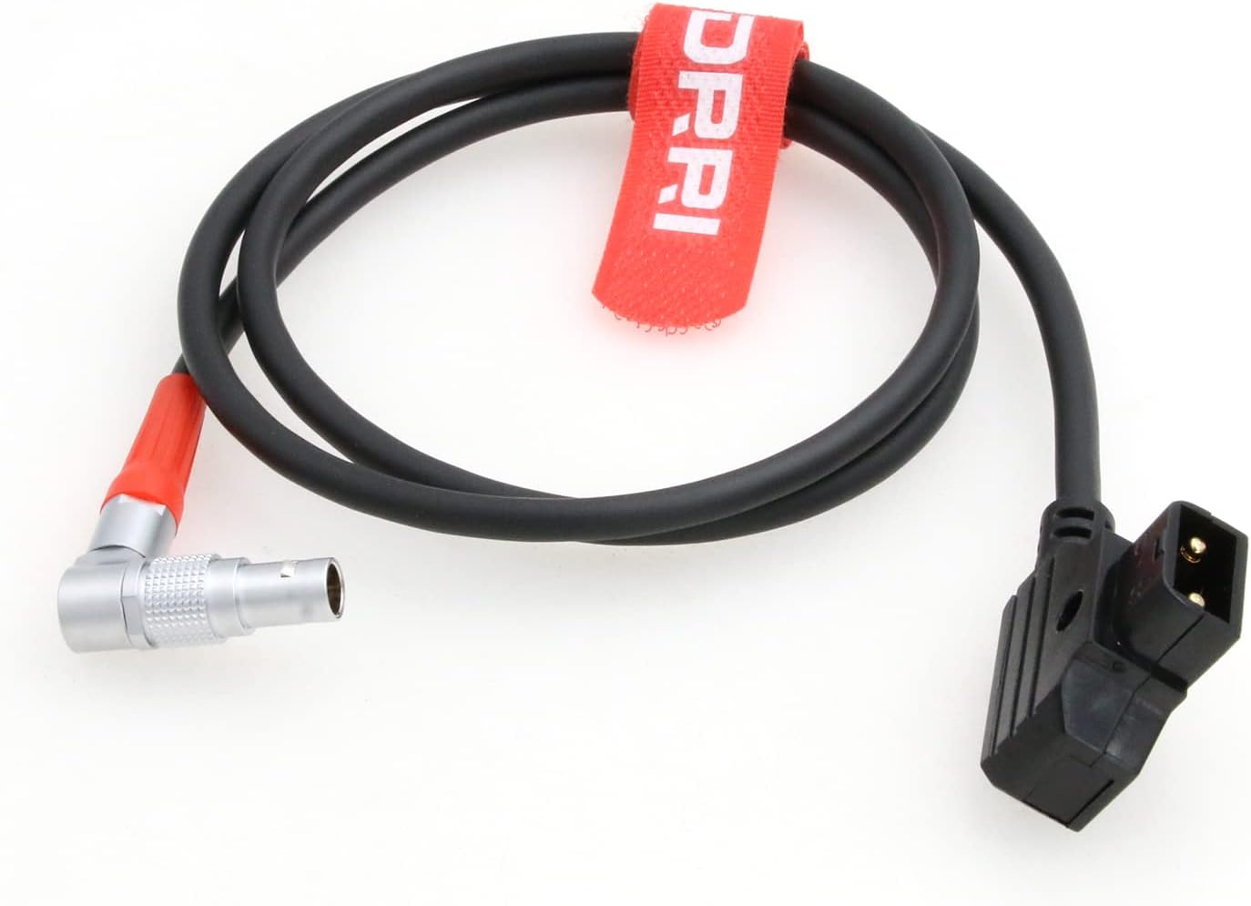 DRRI 2 Pin Reverse Right Angle to Dtap Power Cable for Zacuto Gratical Eye viewfinder