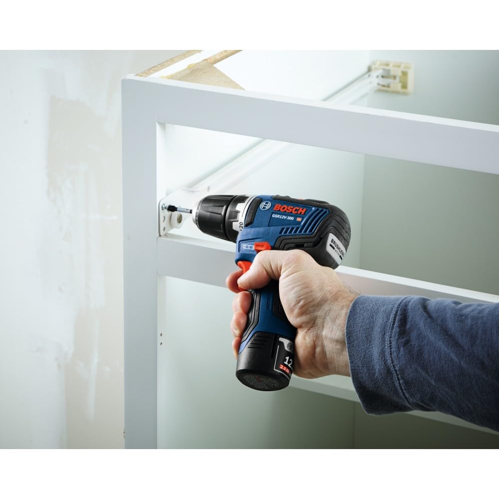 Bosch GSR12V-300B22 12V Max EC Brushless 3/8 In. Drill/Driver Kit