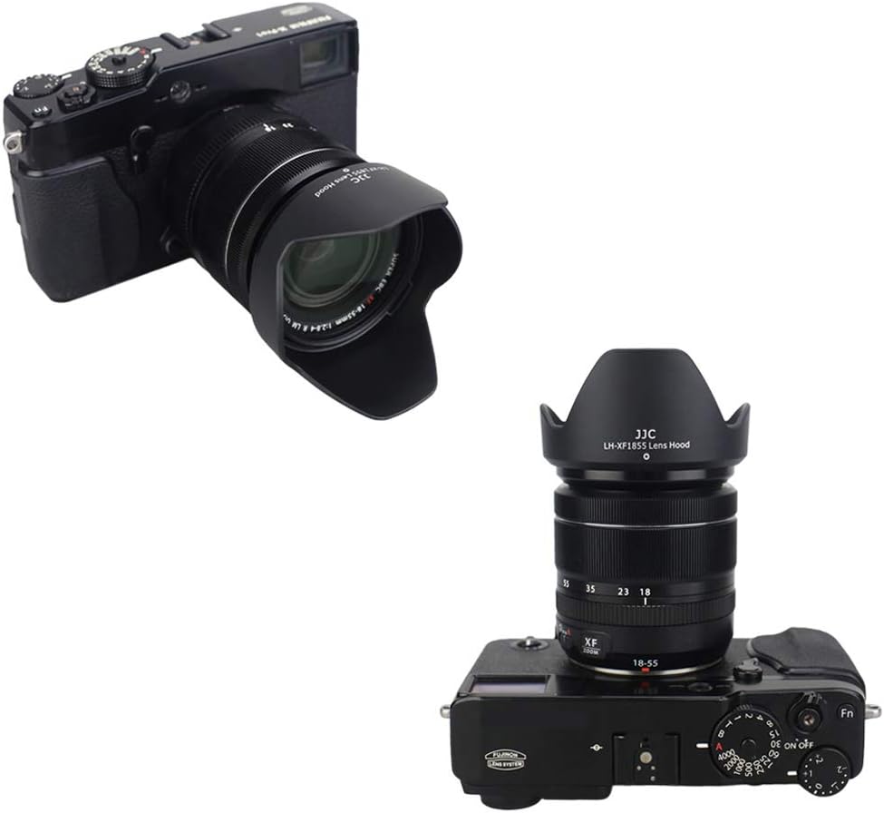 JJC 18-55mm F2.8-4 14mm F2.8 Bayonet Dedicated Lens Hood for Fuji Fujifilm Fujinon XF R LM OIS & XF R Lenses