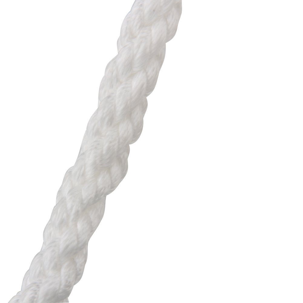 Boat Anchor Rope 200 ft x 1/2 inch Polypropylene Rope 3 Strand Twisted Anchor Line for Sailboat Sled Line Mooring with Thimble 5850LB Breaking Strain