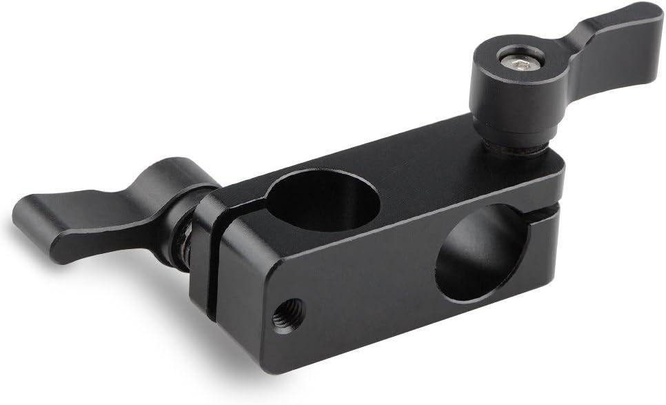 CAMVATE 15mm 90 Rig(2 1777 Right Angle Rod Clamp Rod Degree Rotate for Video Camera DSLR PCS)