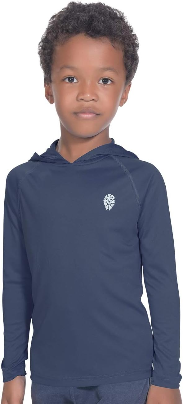 Hoodies for Boys Outdoor Recreation Shirts - Youth Athletic Tops Sun Protection UPF 50+