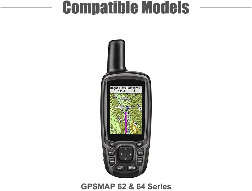 TUSITA 62 62s 62st 62sc 62stc 64 64s 64st 64sc 64x 64sx 64csx 65 65s Case Compatible with Garmin GPSMAP - Silicone