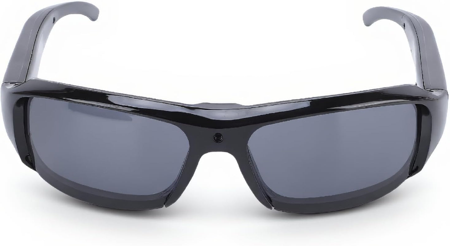 Tangxi 1080P Camera Glasses, HD Video Camera Sunglasses for Men Women, Anti Shake & Wide Angle Lens Action Camera