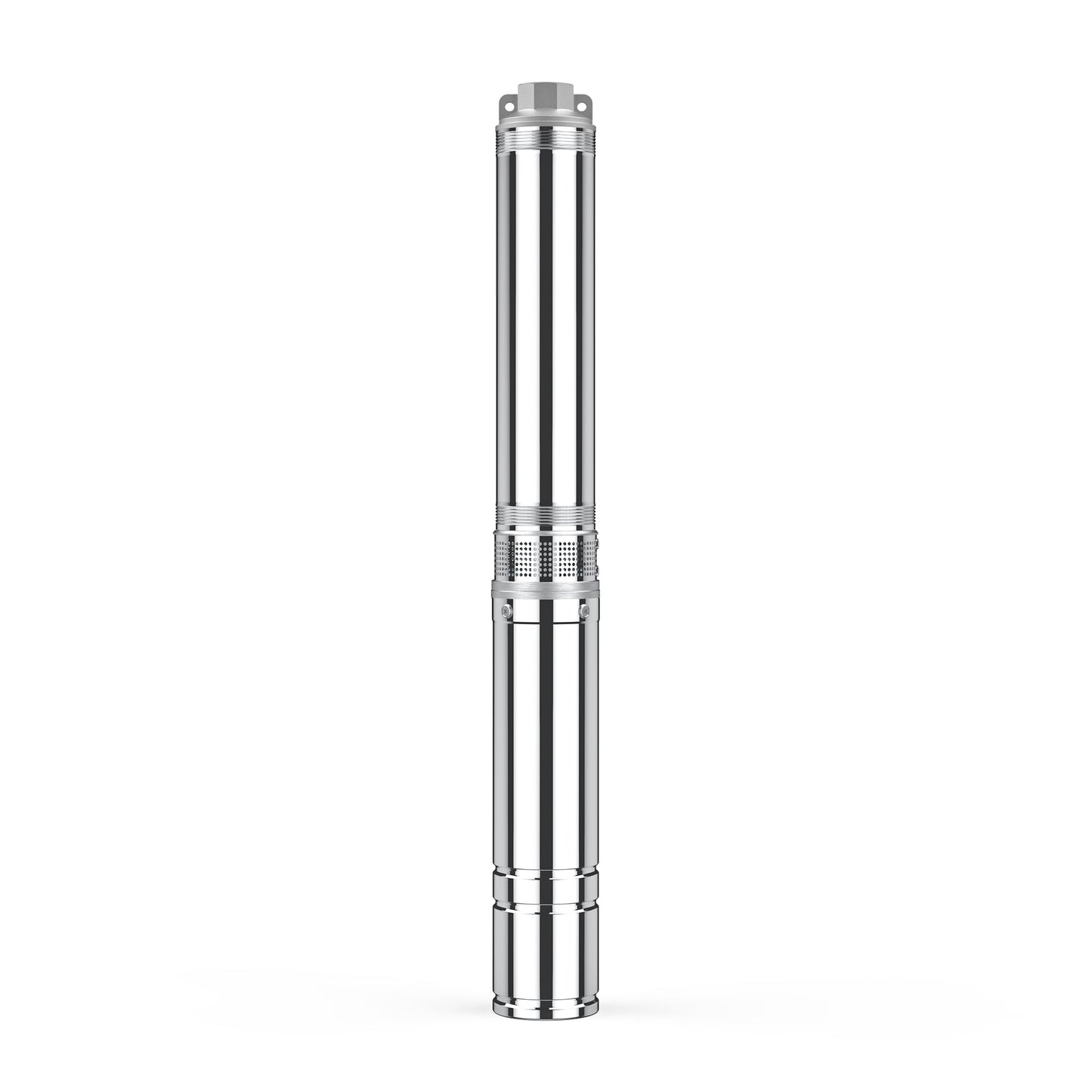 PUMPMAN 1 HP Deep Well Submersible Pump, 3450 RPM, 110V/60Hz, 26.4 GPM, 246 Ft Head, 4'' Deep Stainless Steel Water Pumps for for Irrigation, Home, Industrial, IP68 Waterproof