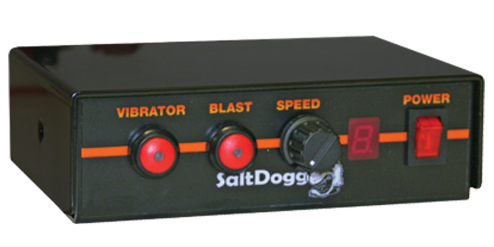 Buyers Products SaltDogg TGS06 Tailgate Salt Spreader, Made In The USA, 10 cu ft/750lb Capacity, Adjustable Flowgate Design W/Gravity Feed, Salt Spreader for Commercial Use