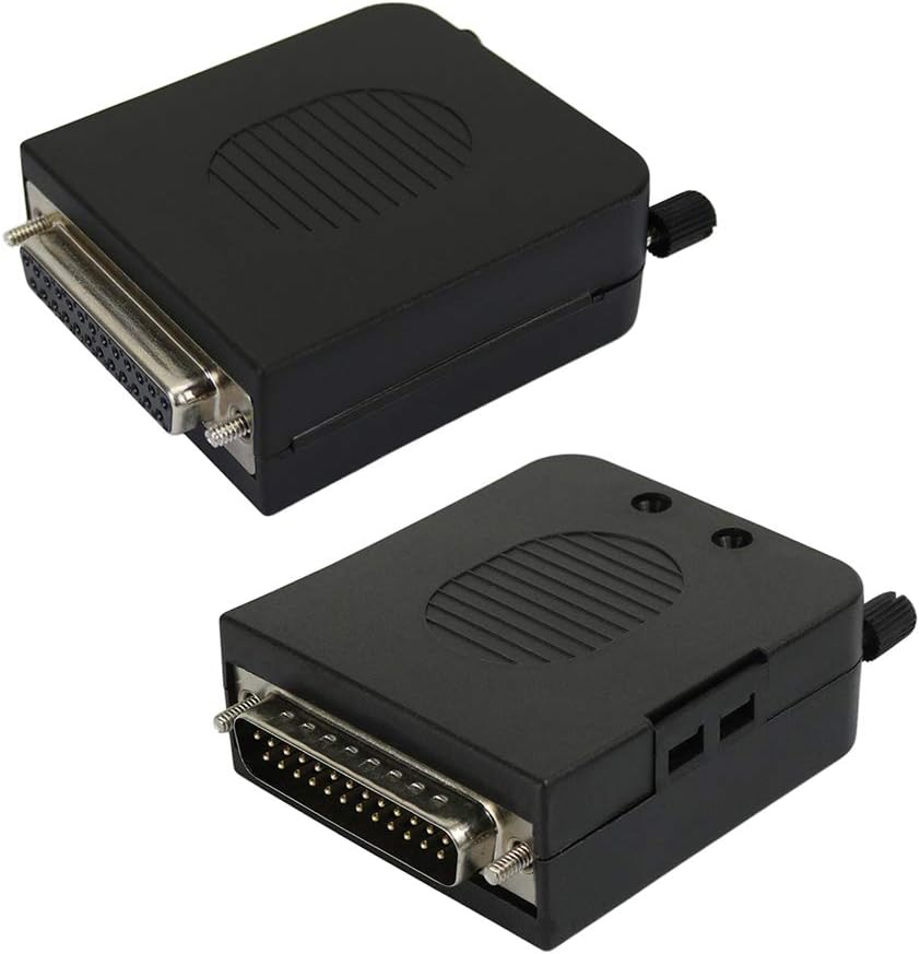Twinkle Bay DB25 Db25 x1, x1) TwinkleBay Connector to Wiring Terminal Breakout Board Solder-Free with Case (Male