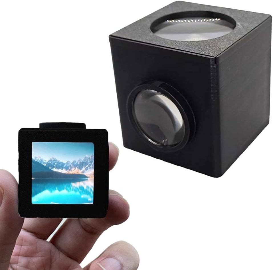 Generic 3D 5 5cm Optical Waist Level Viewfinder, Printed Waist-Level Camera Viewfinder Frame for * Fresnel Lens