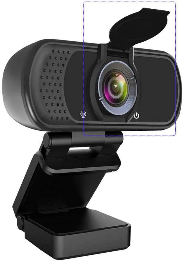 C615 C270 Protective Lens Privacy Cover Shutter for Webcam with Protruding Lens or Flat Area Surrounding Lens