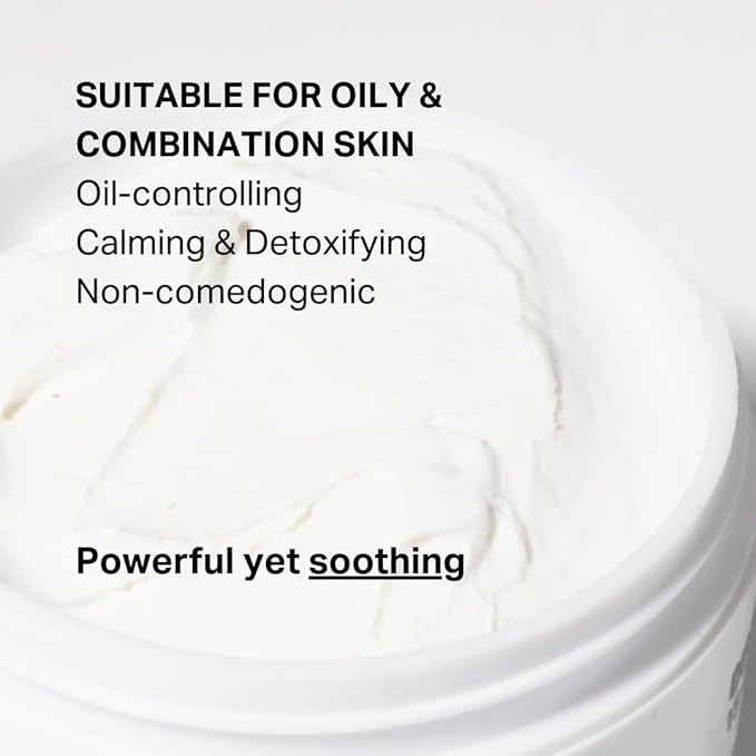 Y?™OUR Purifying Detox Face Mask: Blackhead, Whitehead & Pore Remover; Anti-Acne & Pimple Care; Cleansing & Exfoliating for Hydrating & Glowing Skin; With Salicylic Acid & Bentonite Clay. Made in USA