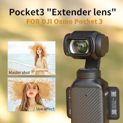 FOSA 2X 3, 3 Magnification Lens for Pocket Long Distance Photography Telephoto Lens, Portable Magnetic Lens Filter