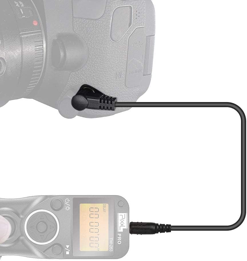 3.5mm DC0 D800 D810 D850 D700 D500 Pixel Cable Release Wire Remote Shutter Release for Nikon