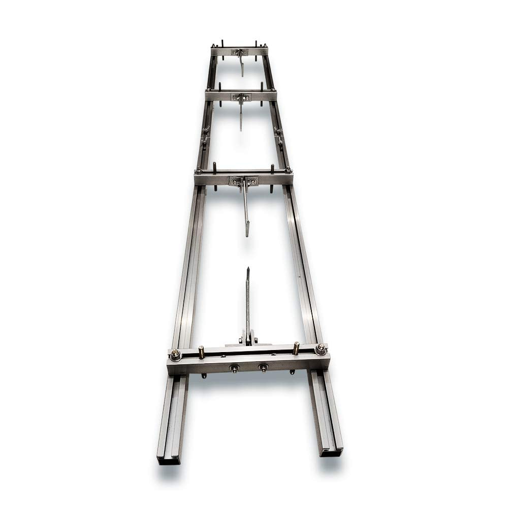 XRKJ 12 FT Rail Mill Guide System 4 Crossbar Kits Work with Chainsaw Mill