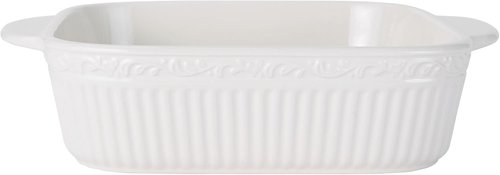 Mikasa Italian Countryside Casserole Baker - 9 Inch Square Design for Elegant Serving