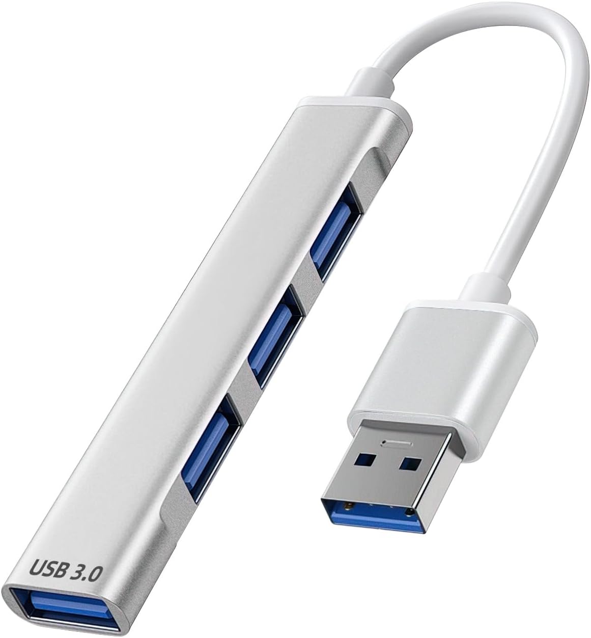 SHMVQ 3.0 4-Port USB Hub, USB Hub USB Splitter USB Expander for Laptop, Xbox, Flash Drive, HDD, Console, Printer