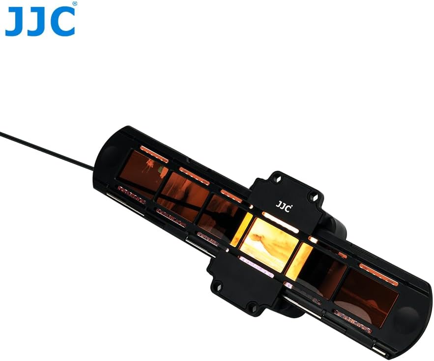 JJC 35mm 6 Set Negative Film Holder Mounts for Compatible with Film Scanners Copying Equipment, Holds Negative Frames