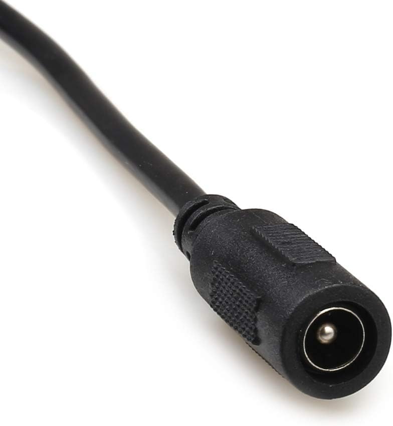 LEOU (26ft) 1 4 5.5mm 2.1mm Power Extension Cable for CCTV Surveillance Camera/IP Camra/DVR standalone/LED Light bar.