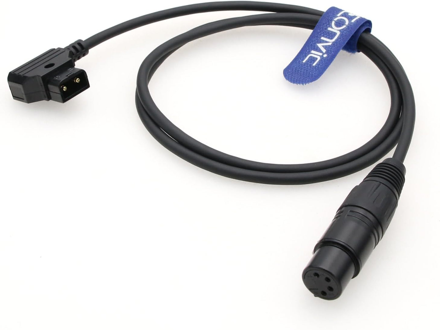 Eonvic F55/F5 GH4-YAGH 4-Pin (Straight-1M) Power Cable for Sony Venice Panasonic Camera Monitor DSLR Camcorder D-Tap
