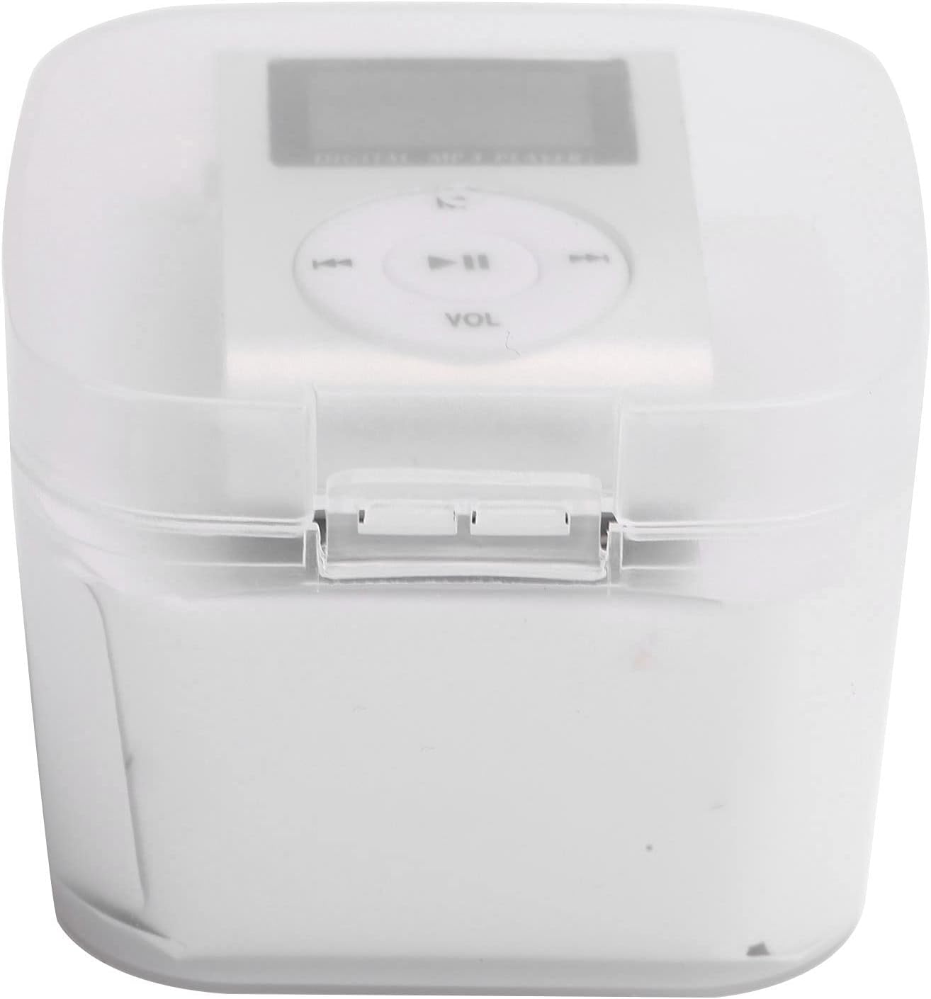 Zerone MP3 MP3 Mini Player, Portable Mini Player Sports Digital Media Player BackClip LCD Screen Support Memory Card