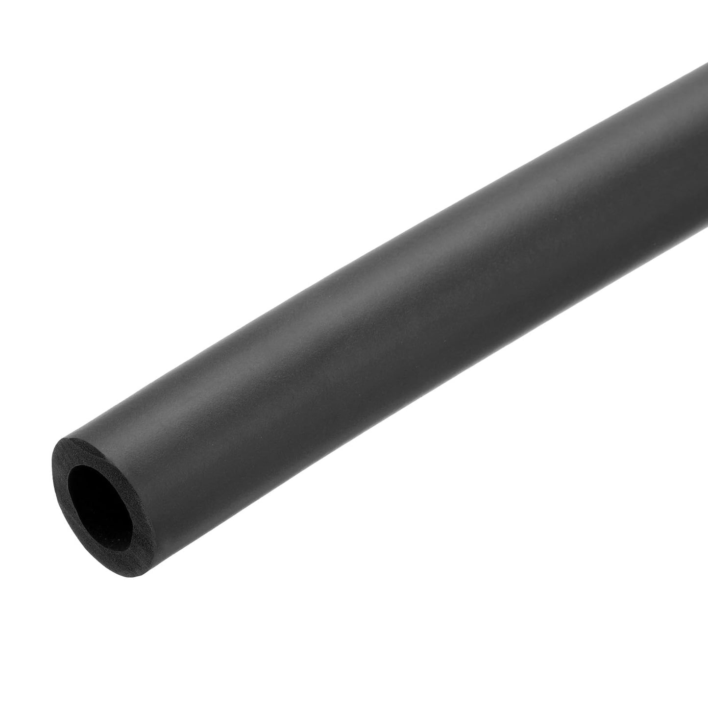 uxcell Foam Tubing for Handle Grip Support, Pipe Insulation Outside Pipe Lagging, 18mm ID 28.5mm(1 1/8") OD 1m Black