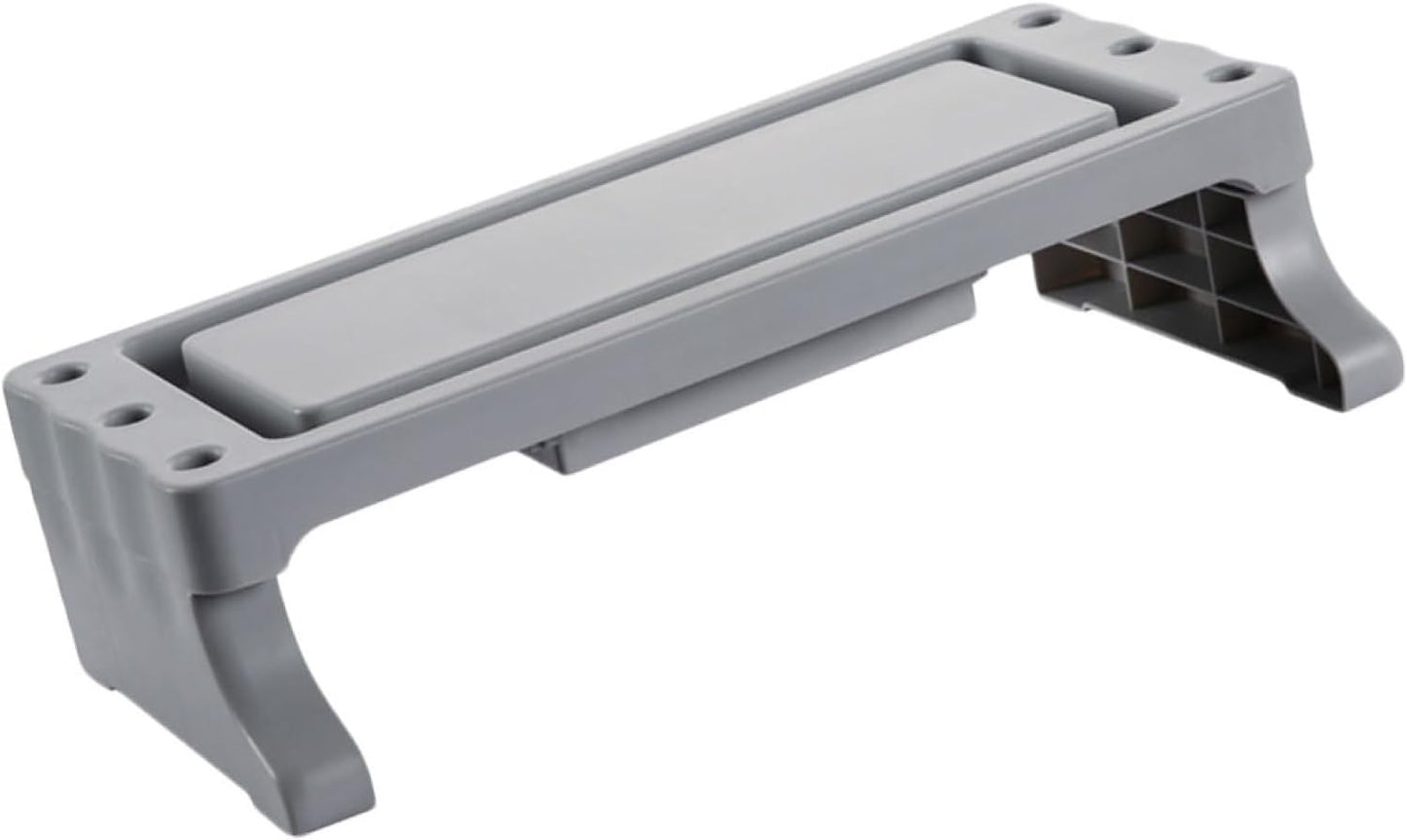 Desk Hutch Organizer for Home Office - Laptop Shelf & Storage