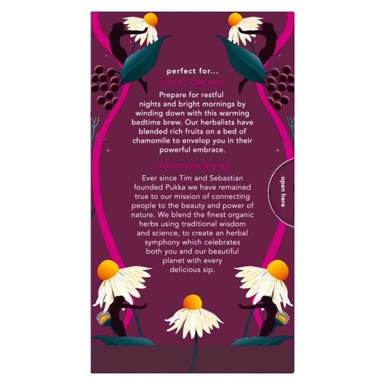 Pukka Night Time Berry Organic Herbal Tea, Soothing Infusion With Chamomile, Lavender & Elderberry, Tea Gift Set For Bedtime Relaxation, Caffeine Free, 80 Total Bags (20ct - Pack of 4)