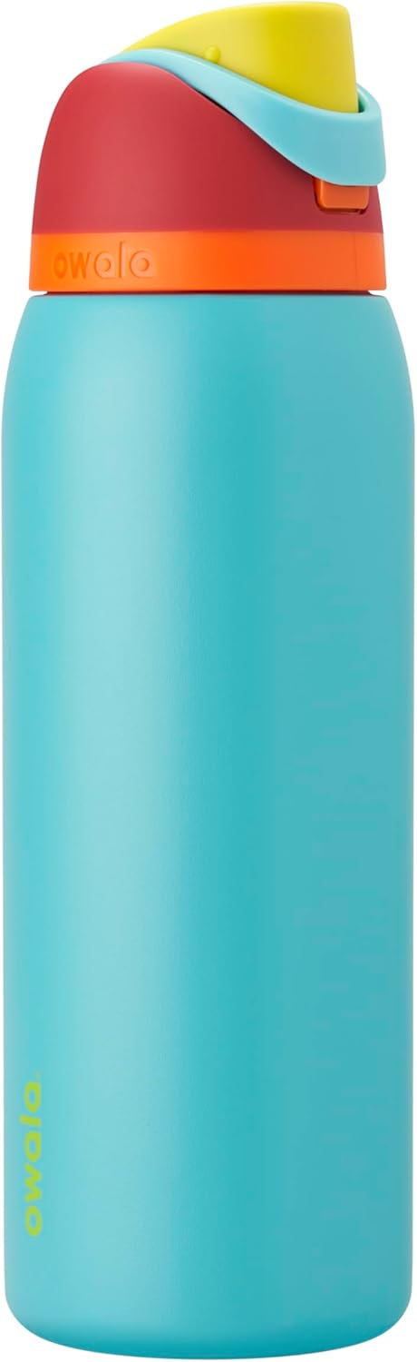 Owala FreeSip Insulated Stainless Steel Water Bottle - BPA-Free, 40 Oz, Perfect for Travel & Outdoor Use
