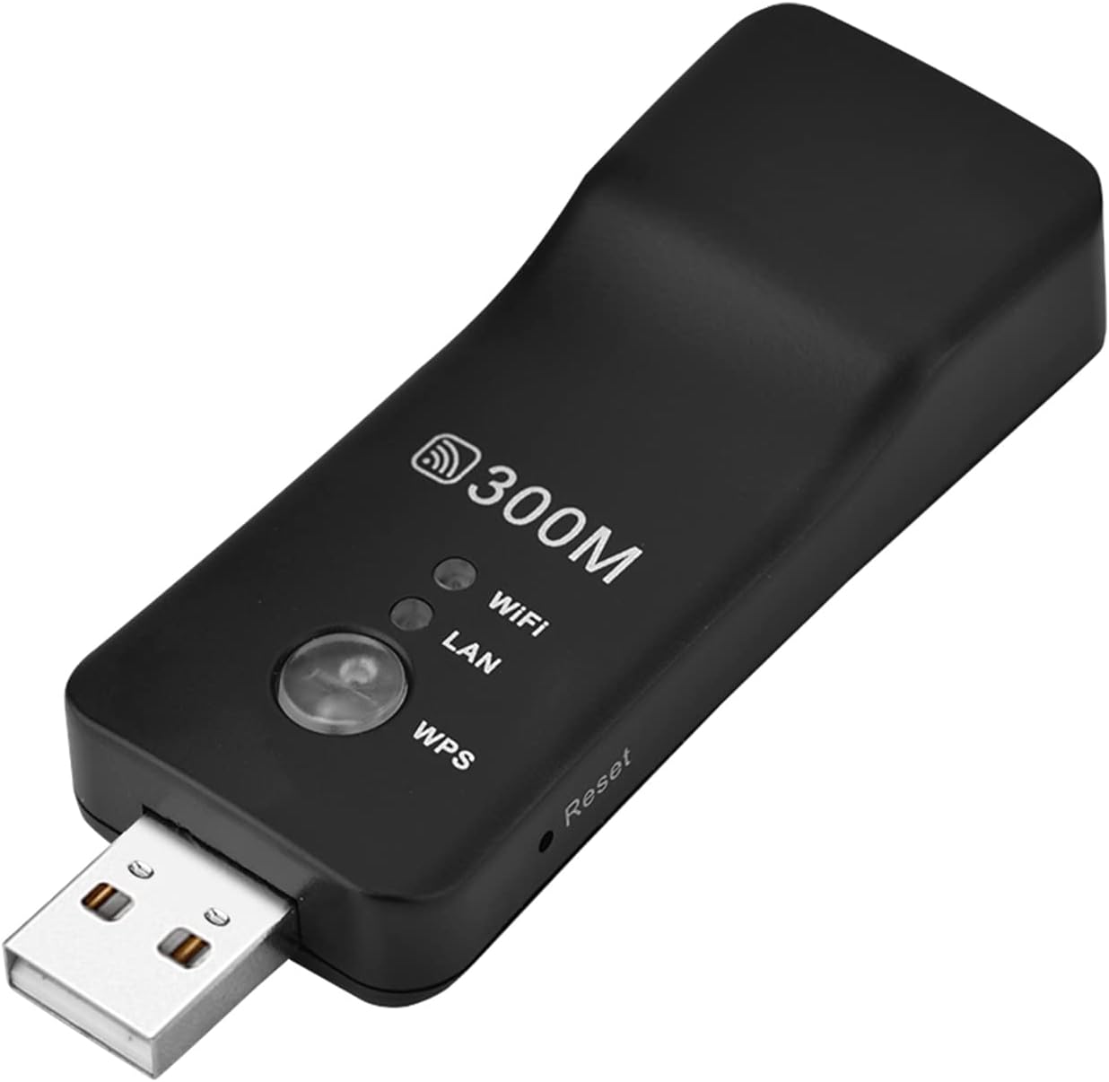 Bewinner 300M USB Repeater - Mini USB Repeater Signal Amplifier, Smart TV Network Adapter AP Booster, USB Powered High