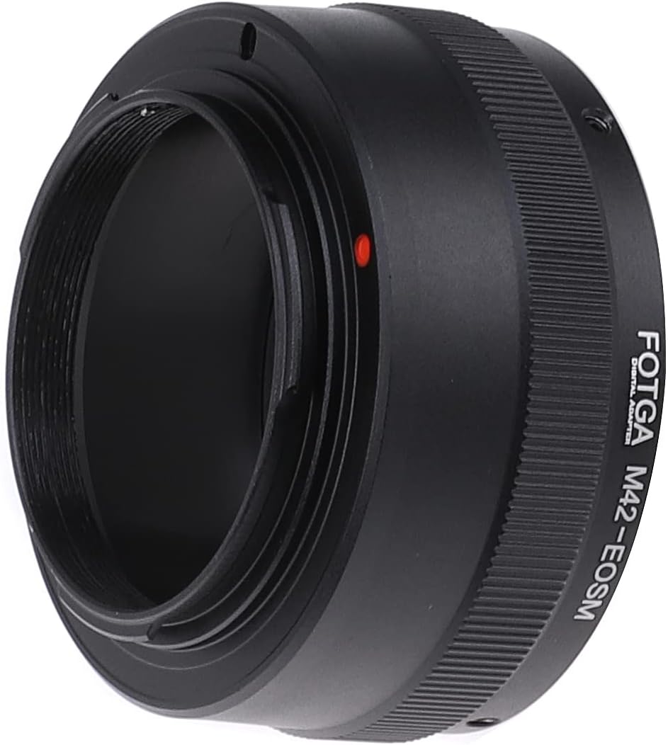 FOTGA M42 42mm Adapter for Screw Mount Lens to Canon EOS M EF-M mirrorless Camera