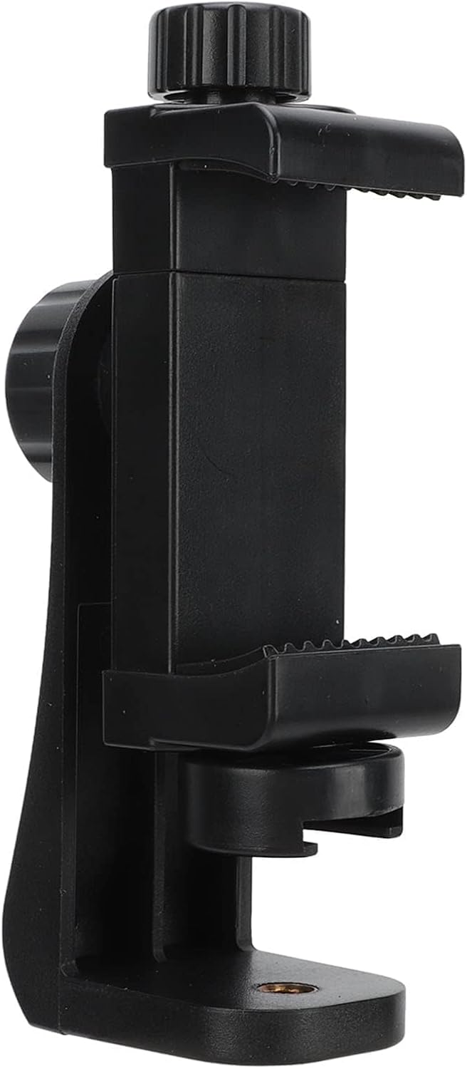 Cyrank 360 Tripod Phone Mount Holder Head Standard Screw Adapter Degree Rotatable Digtal Camera Bracket for Most