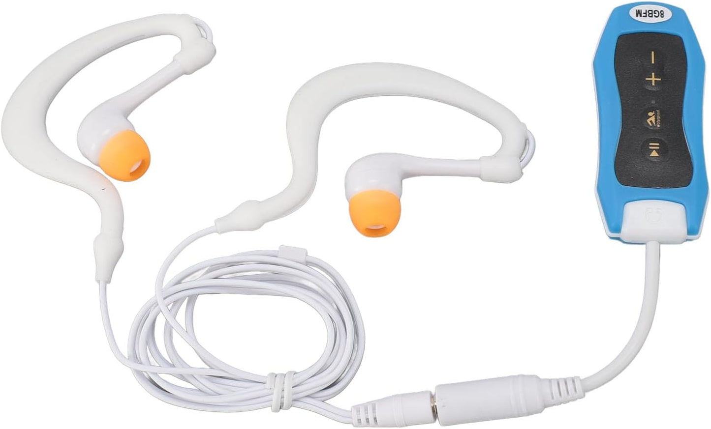 Asixxsix MP3 IPX8 Swimming (8GB) Player, Premium ABS Rubber Material with Rating for Biking Hiking Diving