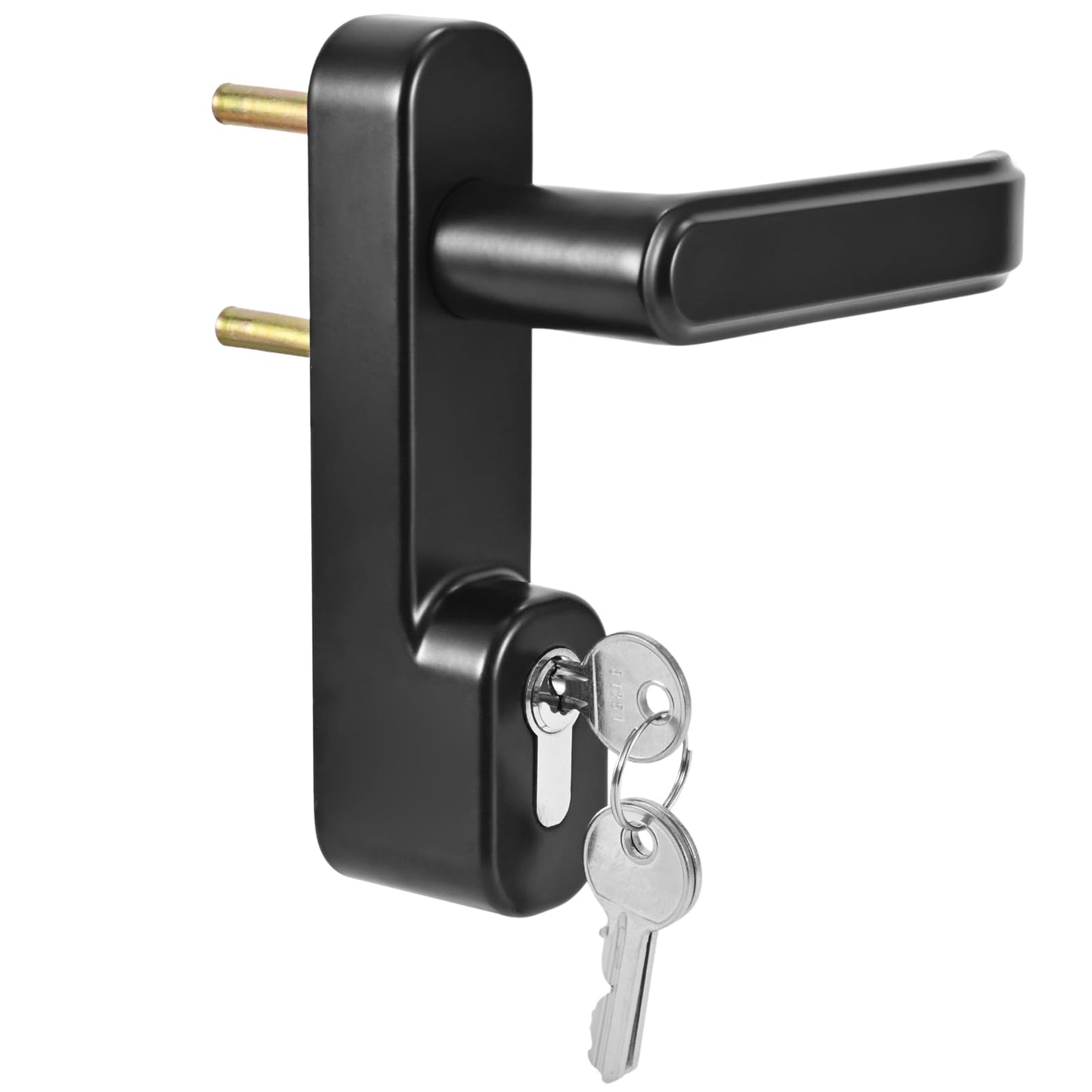 NCLTHS Commercial Push Bar Panic Exit Device with Lever Handle, 304 Stainless Steel, UL10C & ANSI Grade 1 Certified, Emergency Door Hardware (1710P- Push Bar Panic Exit Device+Lever Handle)
