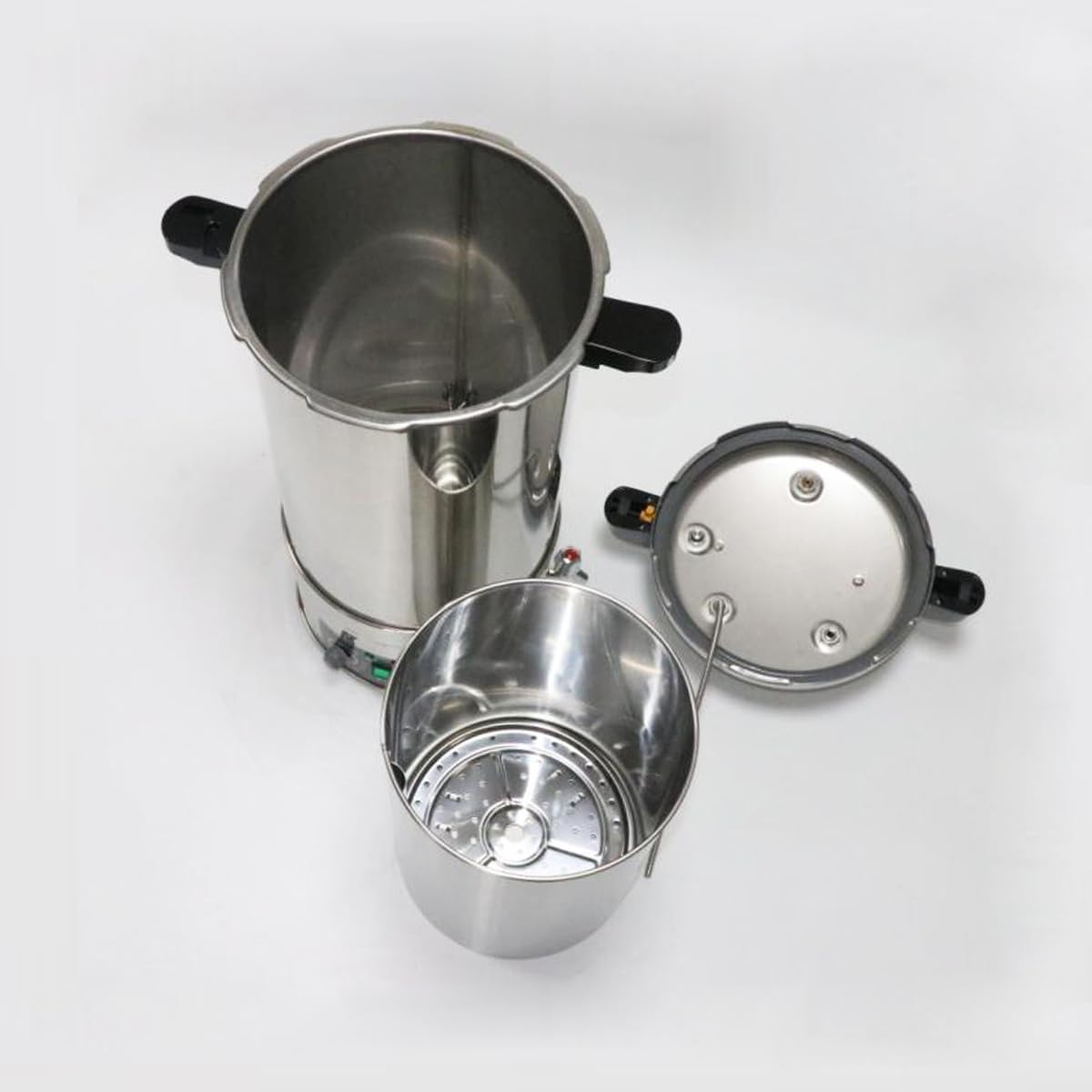 24L Steam Autoclaves, SHengwin Lab Autoclave Sterilizers 110V High Pressure Steam Sterilizer Cleaning Machine Stainless Steel
