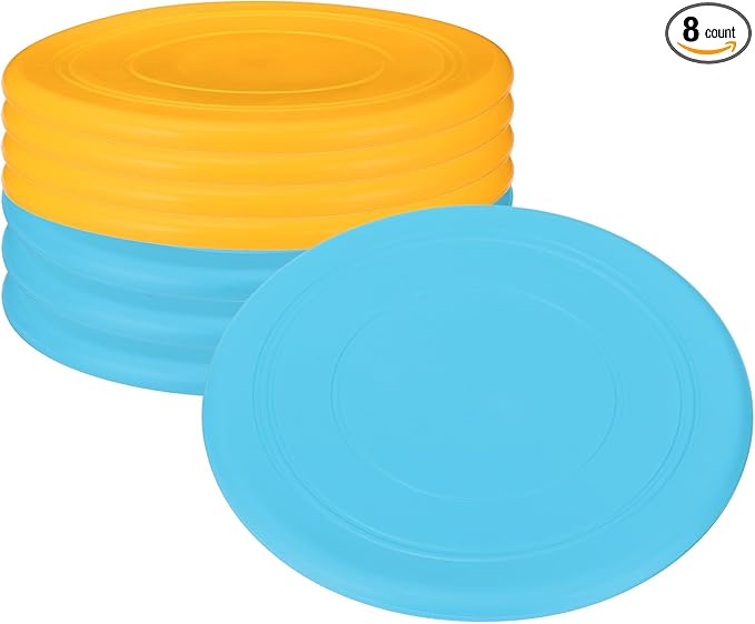 PATIKIL Flying Disc Soft Silicone Colorful Flying Disk Flyer for Outdoor Sports Lawn