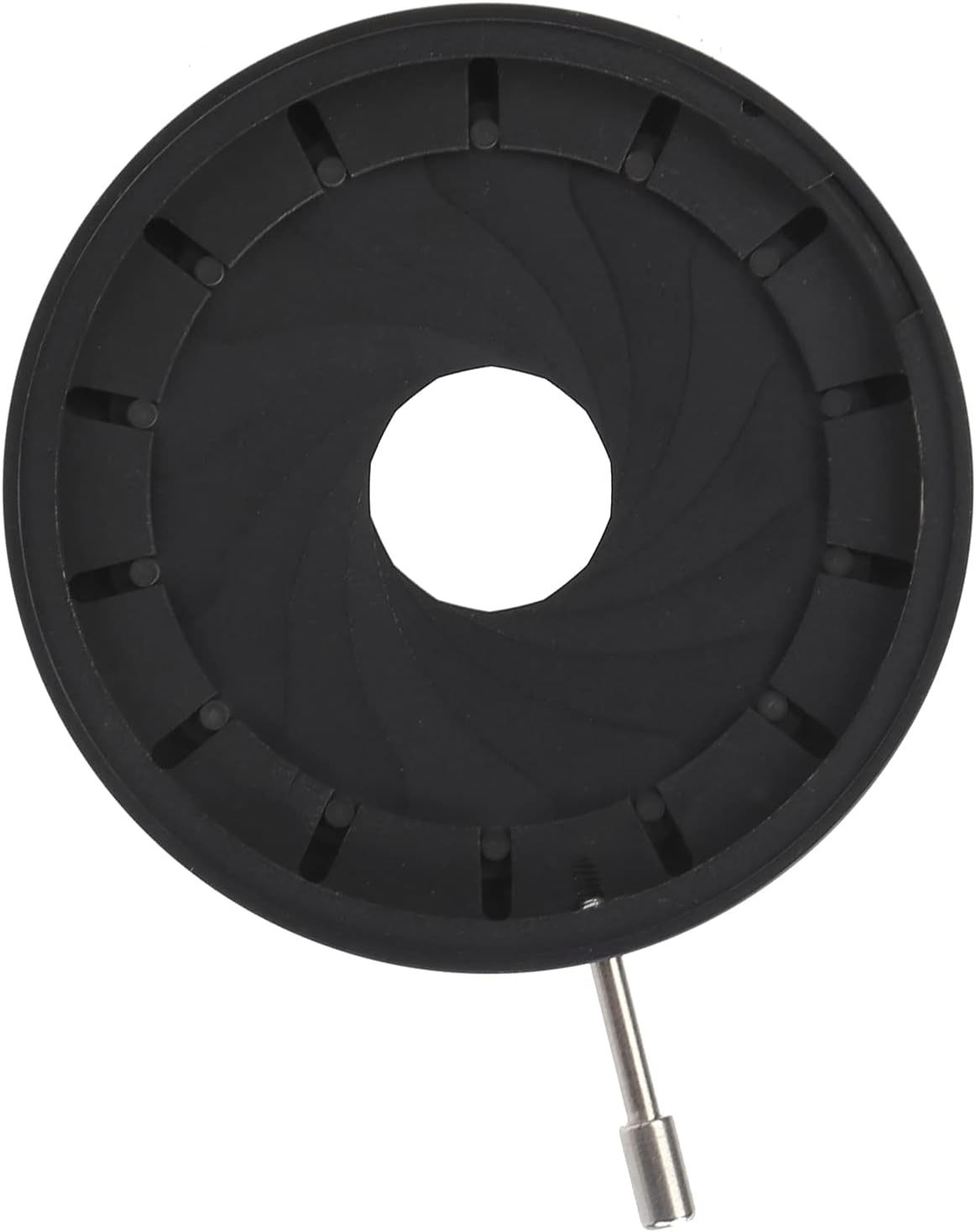 XZXCVN 1.5-34mm Adjustable Aperture Diaphragm Module, Aluminum Alloy, Inner Hole - Precise Light Control, Durable